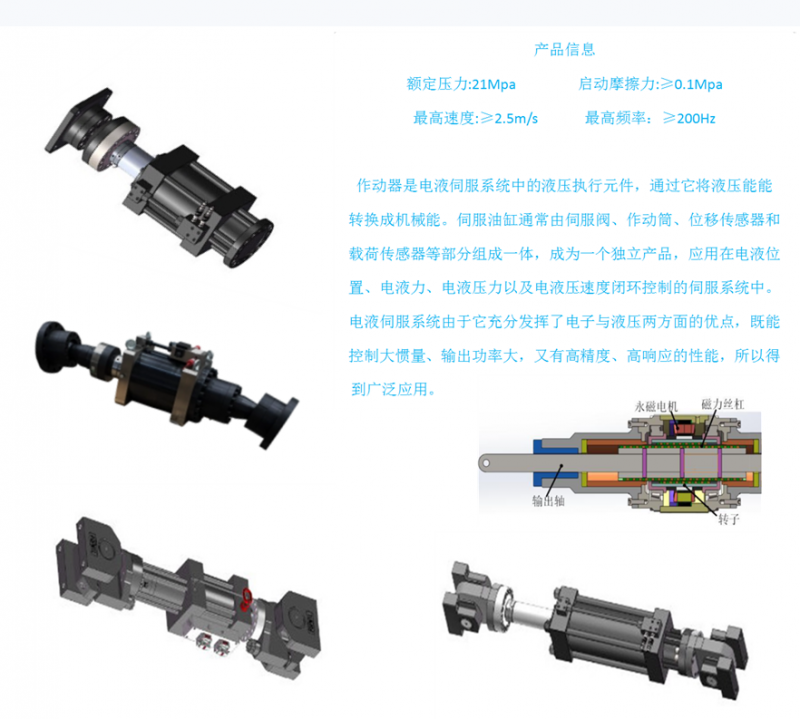 液压执行器-作动筒