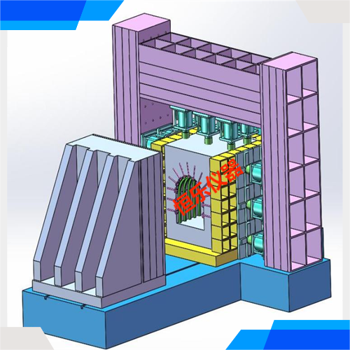 急倾斜多煤层相似模拟试验系统
