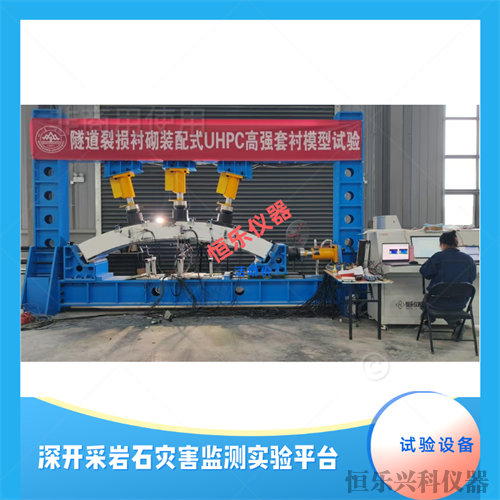 深部地下工程三维地质力学模型试验系统